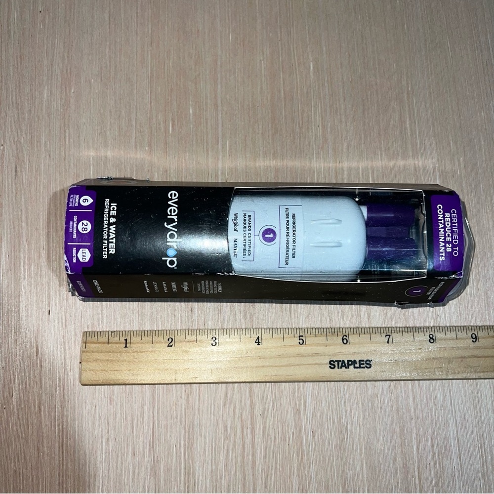 Everydrop Refrigerator Ice & Water Filter #1 -EDR4RXD1-6 Month Filter Life New! - Picture 4 of 9